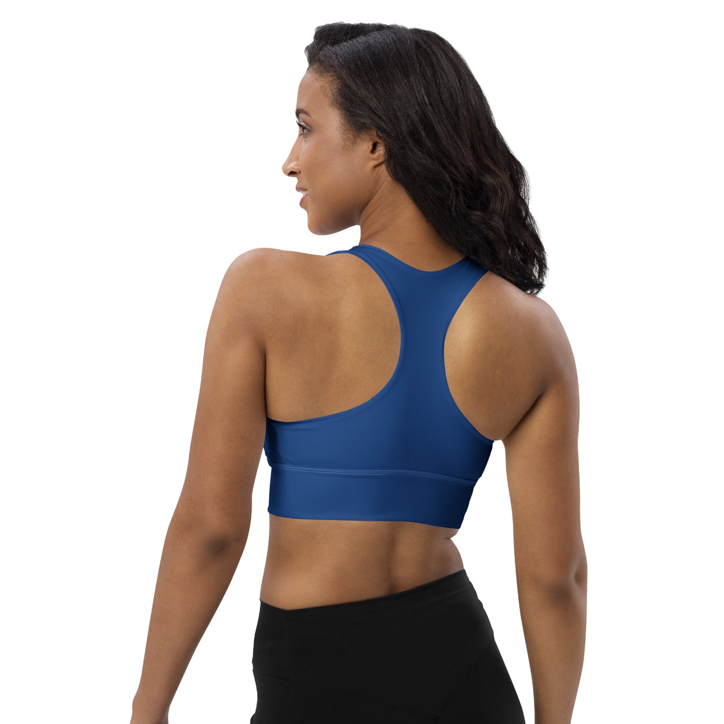 Blue Sports Bra