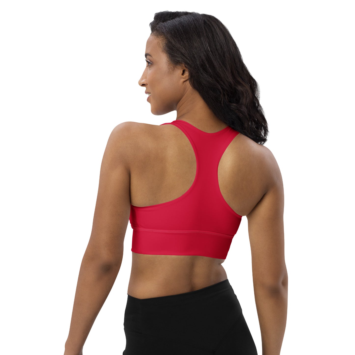 Red Sports Bra