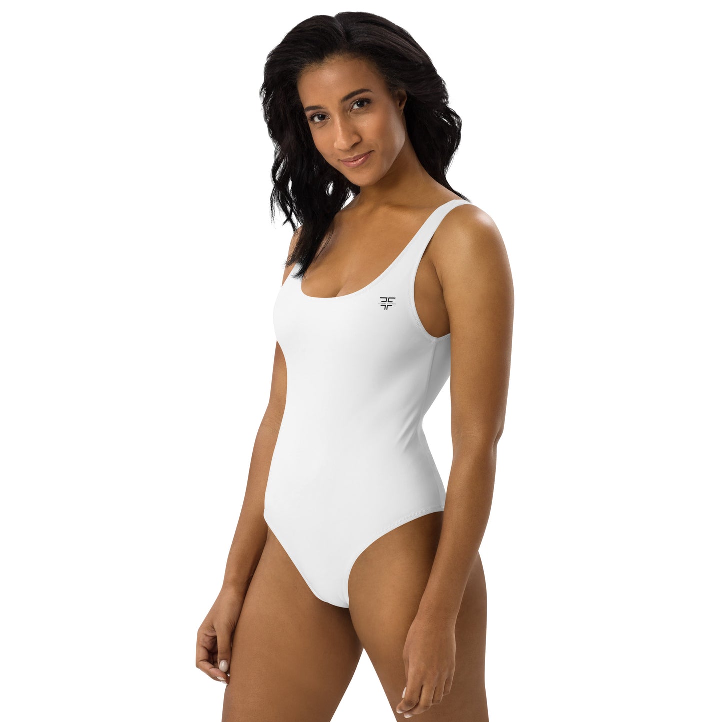 White One-Piece Swimsuit