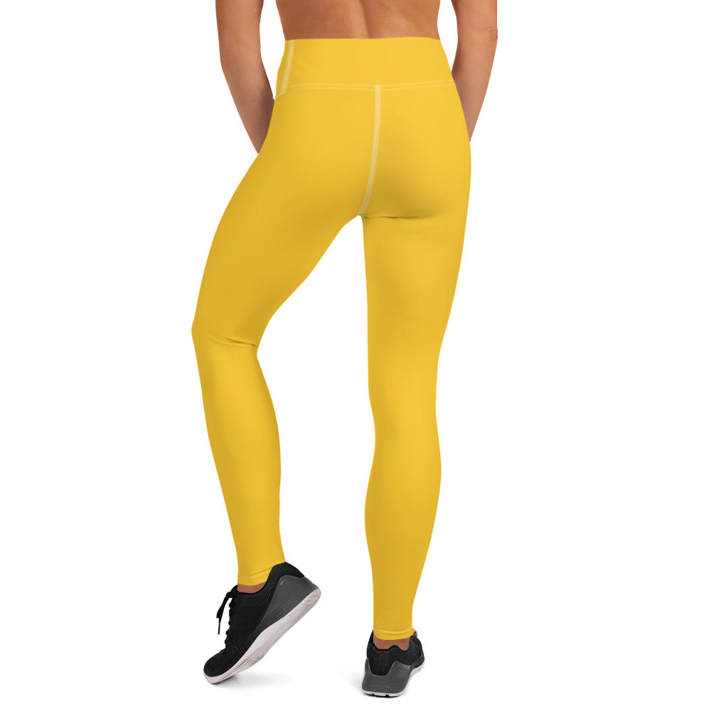 Yellow Yoga Leggings