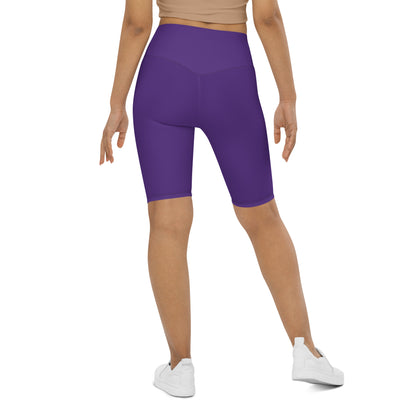 Purple Biker Shorts