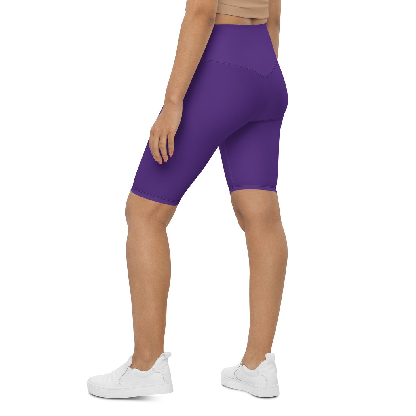 Purple Biker Shorts