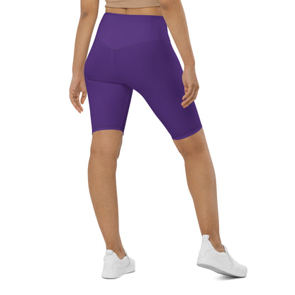 Purple Biker Shorts