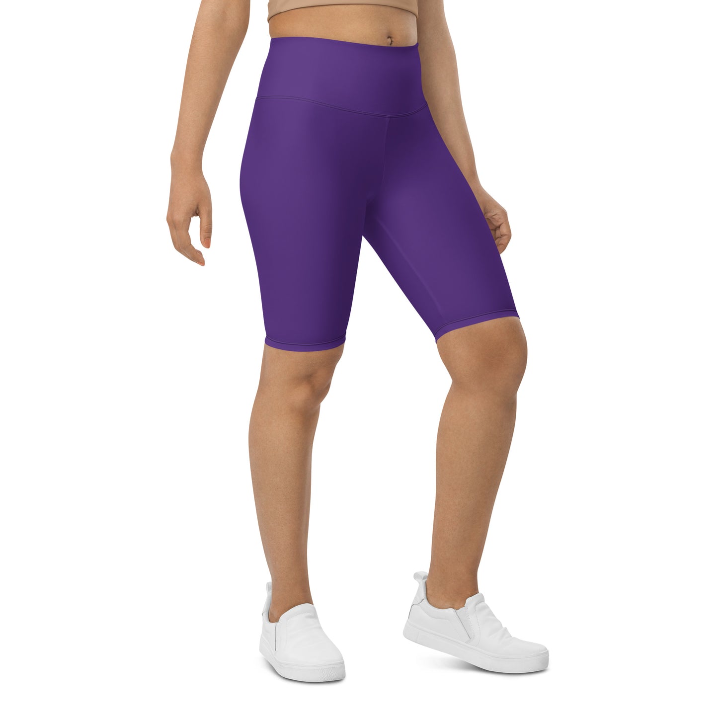 Purple Biker Shorts