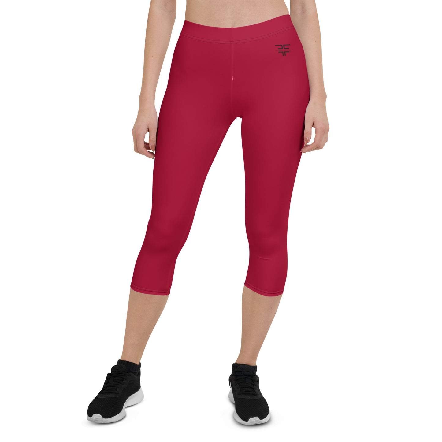 Red Capri Leggings