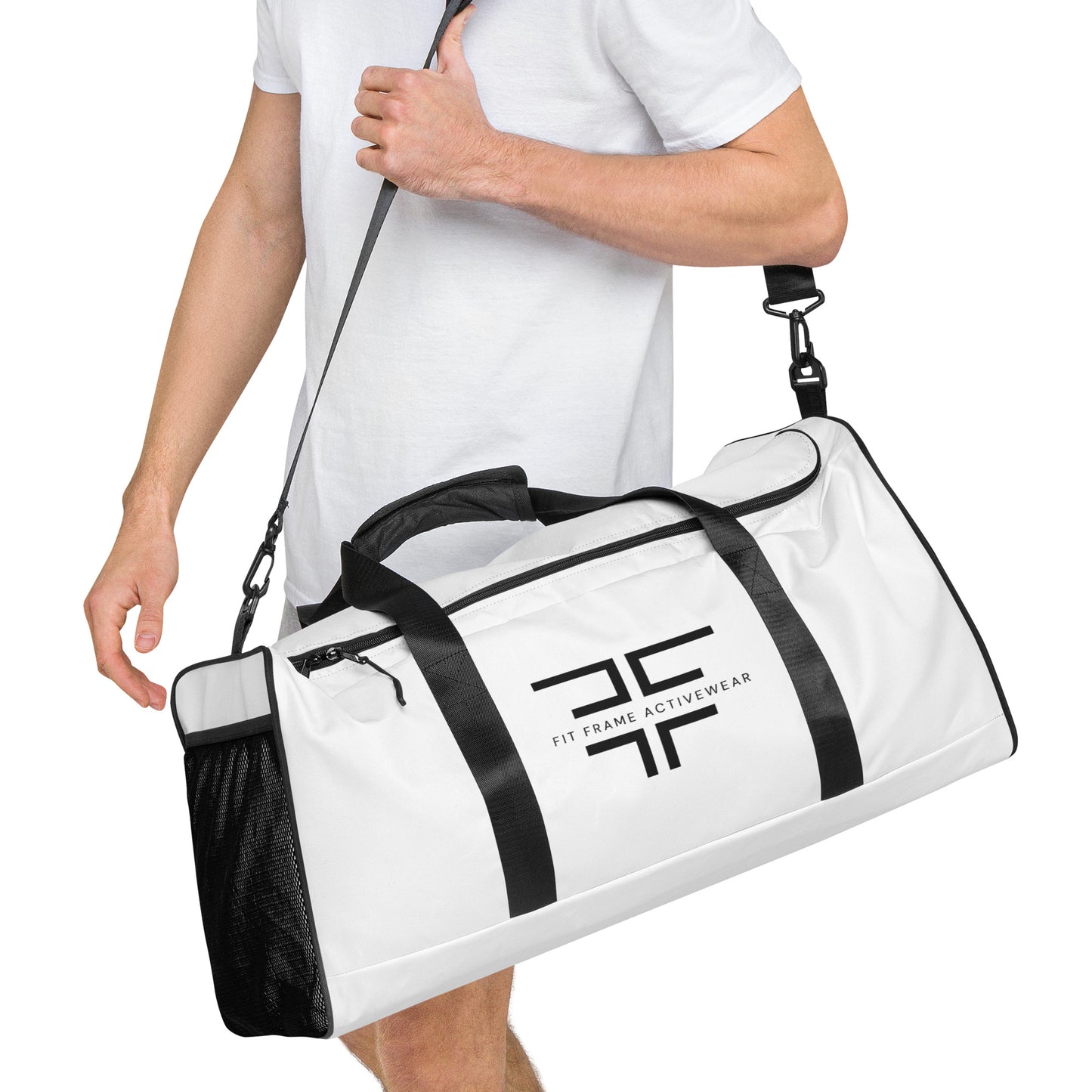 White Duffle bag