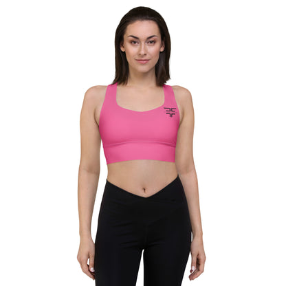 Pink Sports Bra