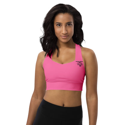 Pink Sports Bra