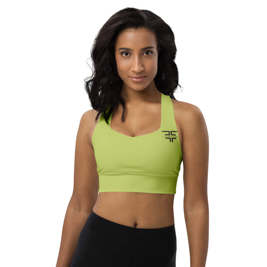 Green Sports Bra