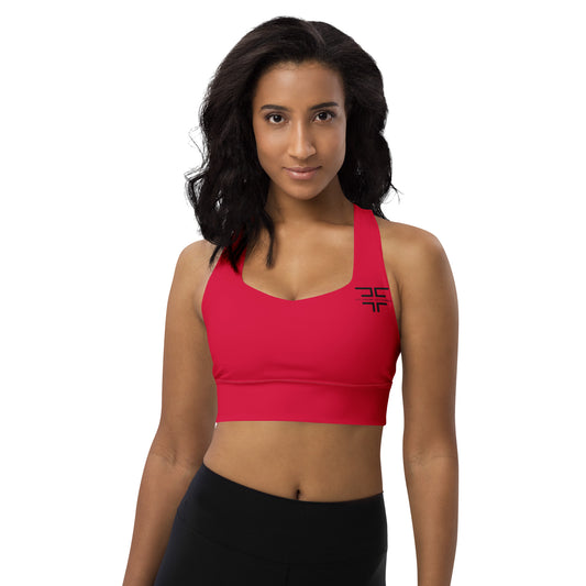 Red Sports Bra