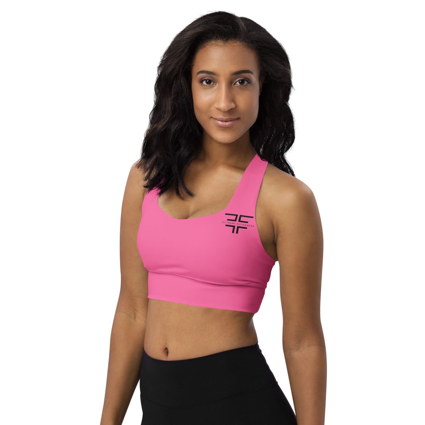 Pink Sports Bra