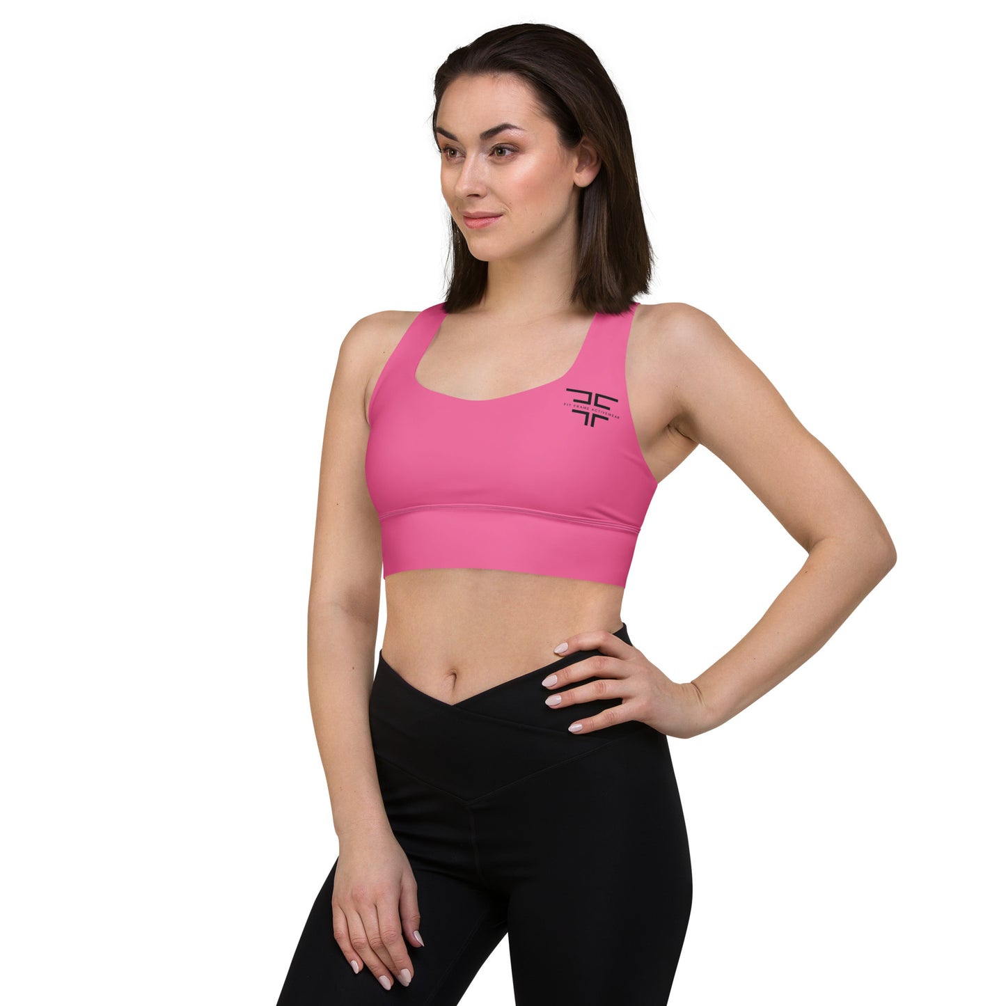 Pink Sports Bra