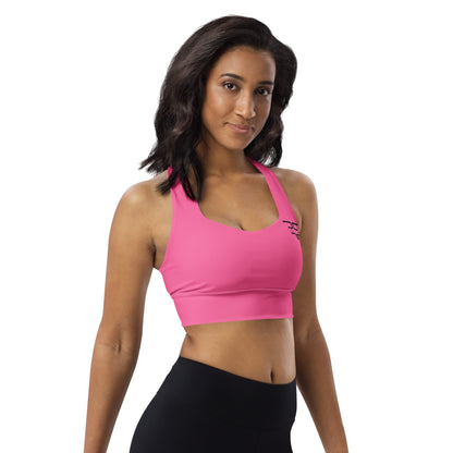 Pink Sports Bra