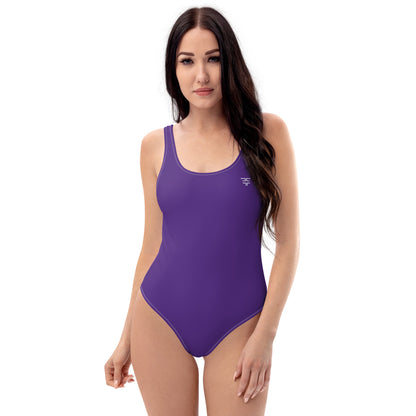 Purple One-Piece Swimsuit