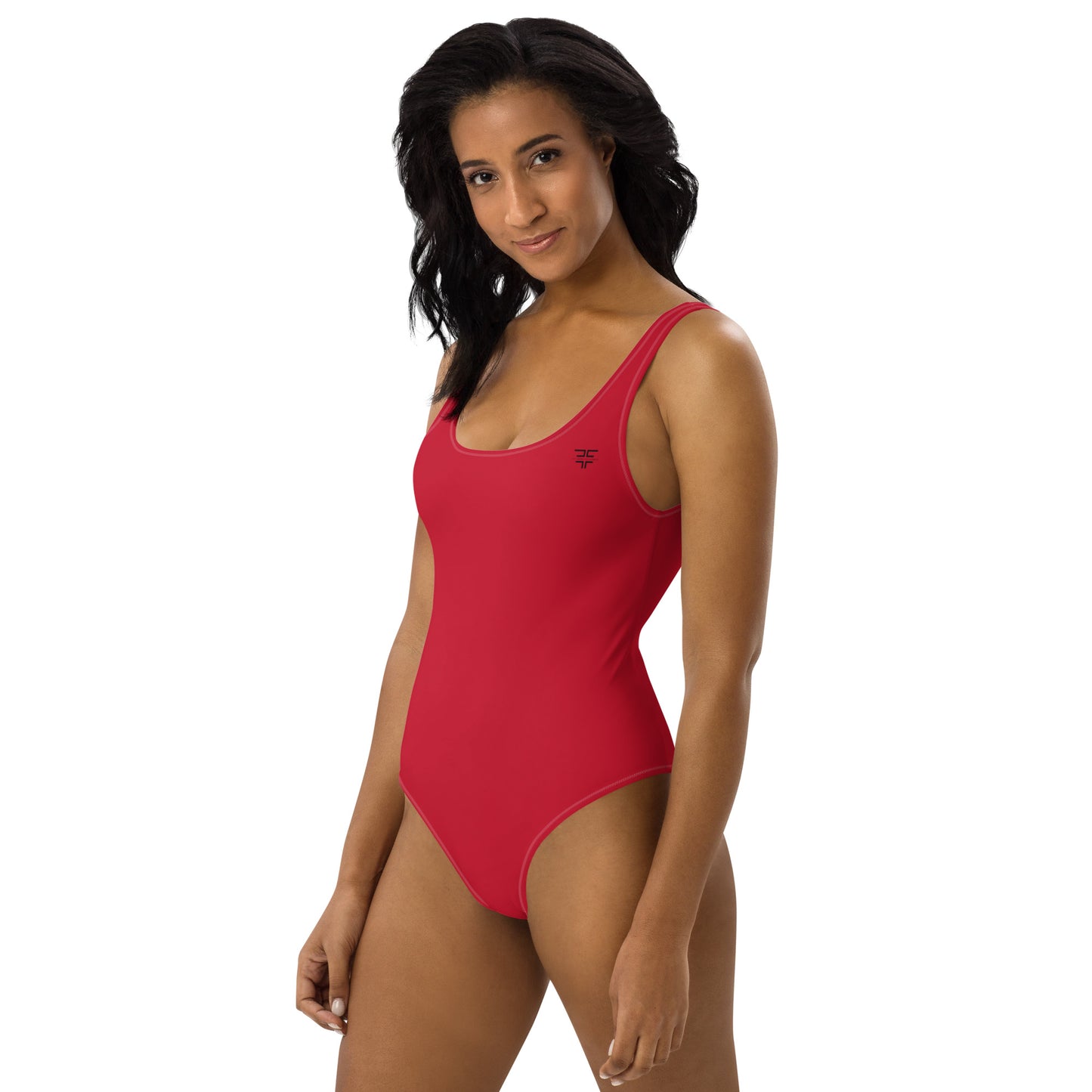 Red One-Piece Swimsuit