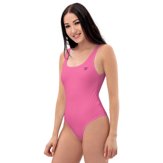 Pink One-Piece Swimsuit