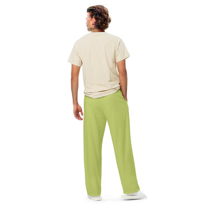 Green Wide Leg Pants