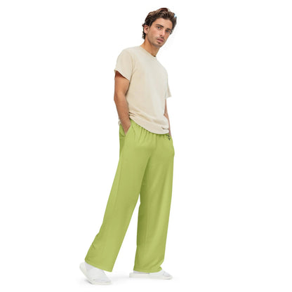 Green Wide Leg Pants