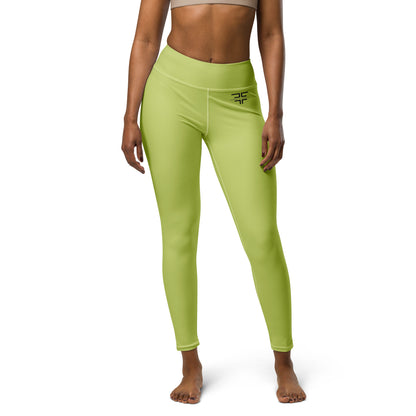 Green Yoga Leggings