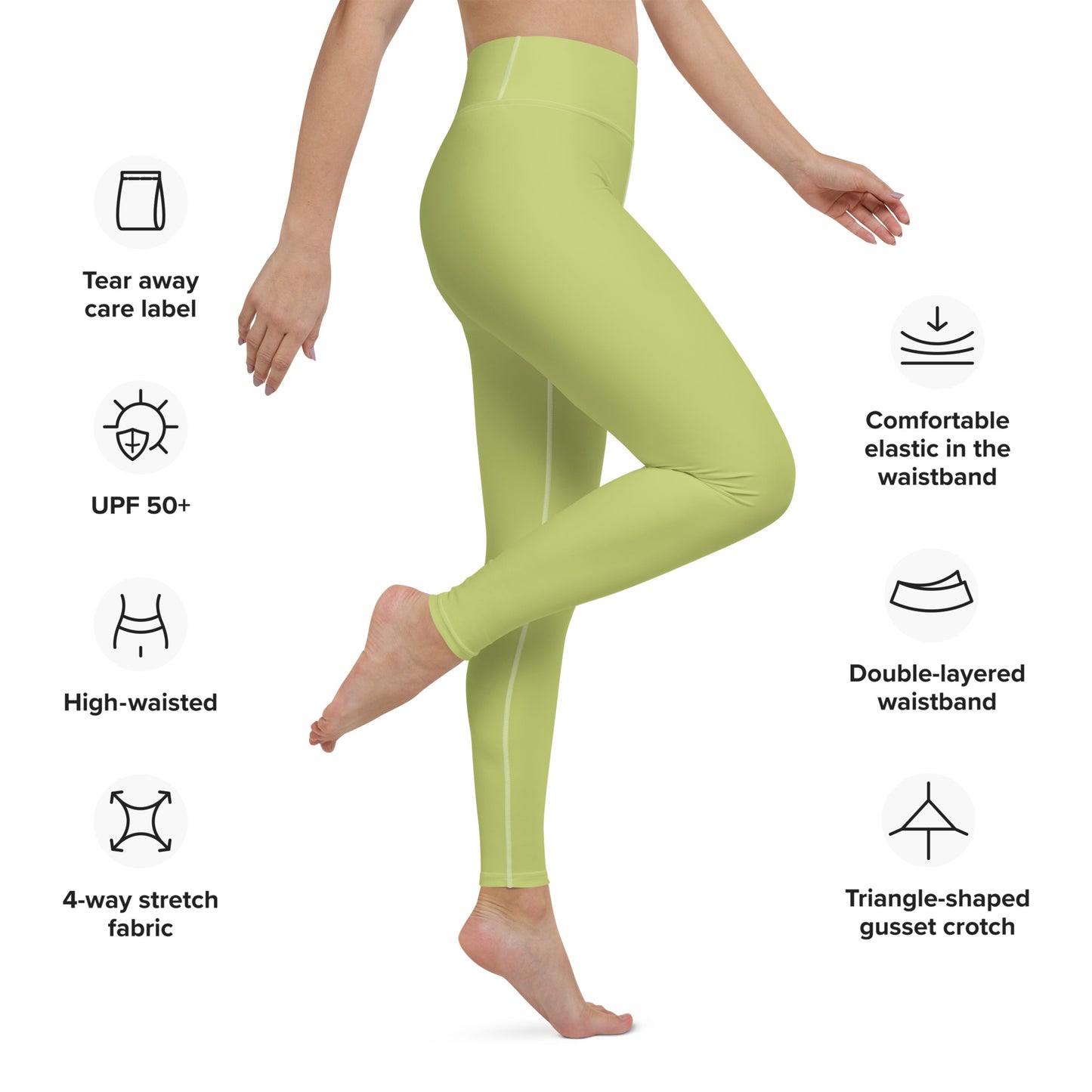 Green Yoga Leggings