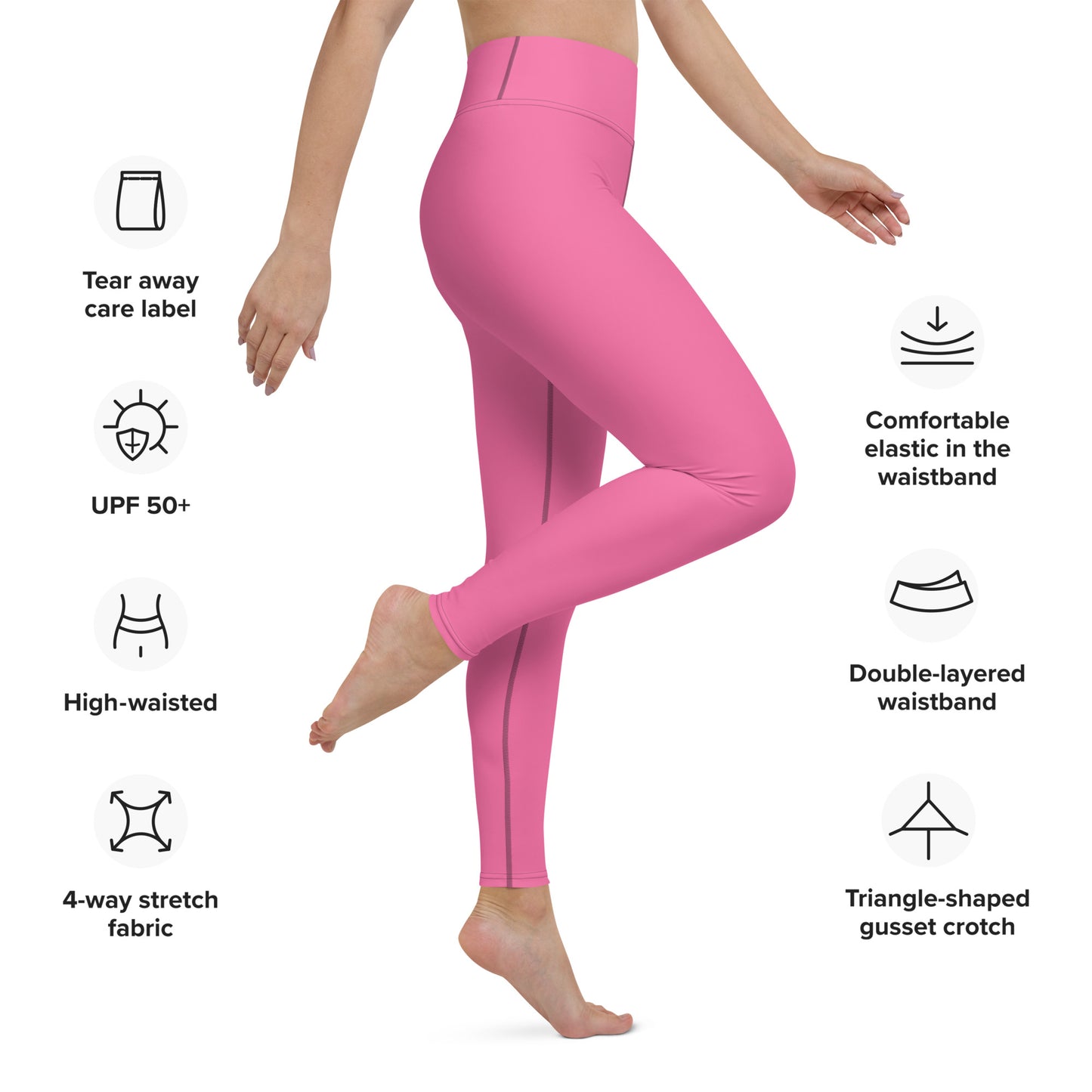 Pink Yoga Leggings