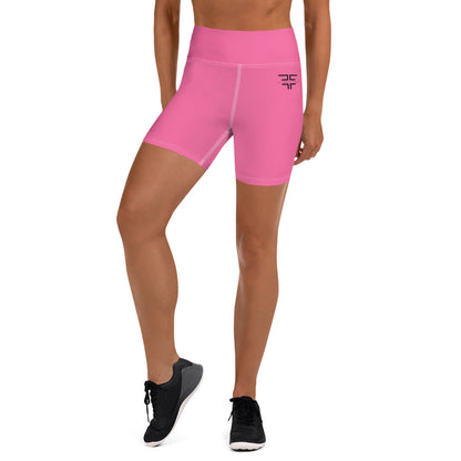 Pink Yoga Shorts