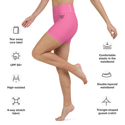 Pink Yoga Shorts