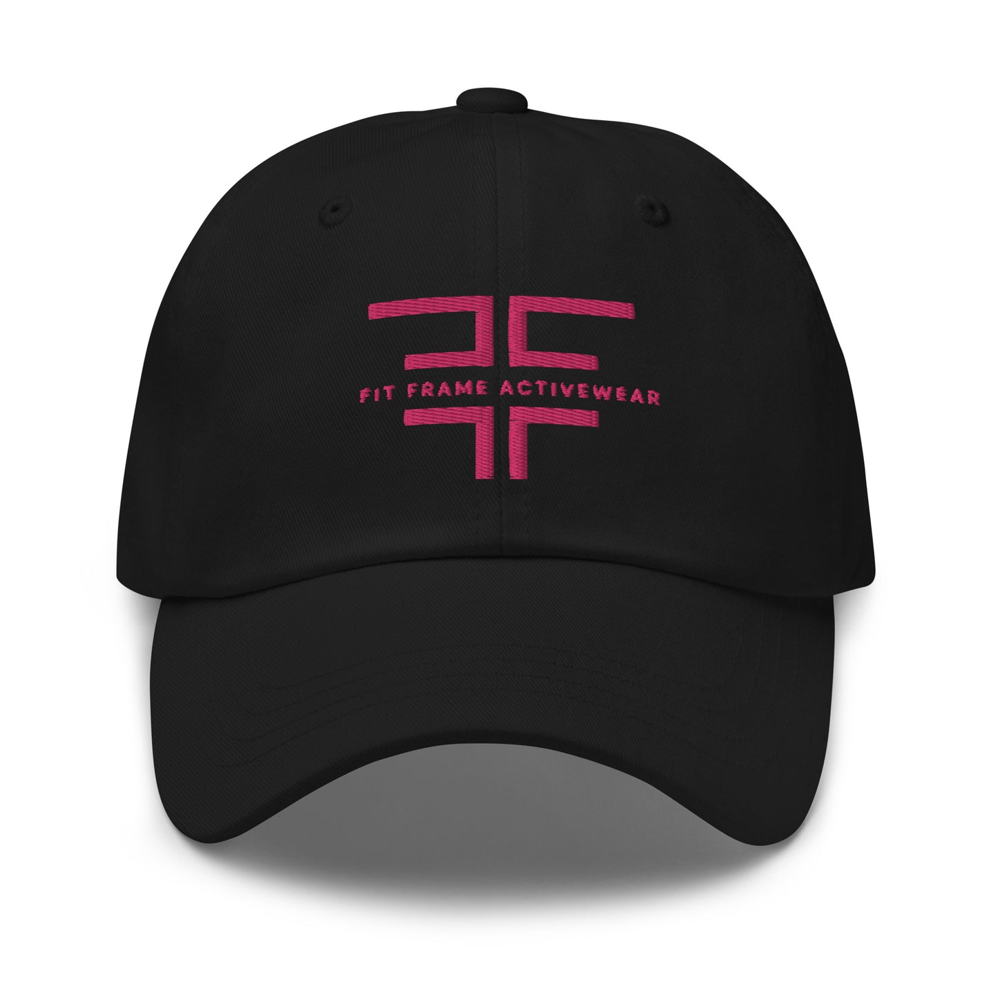 Pink Logo Dad hat