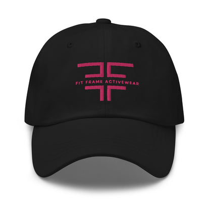 Pink Logo Dad hat