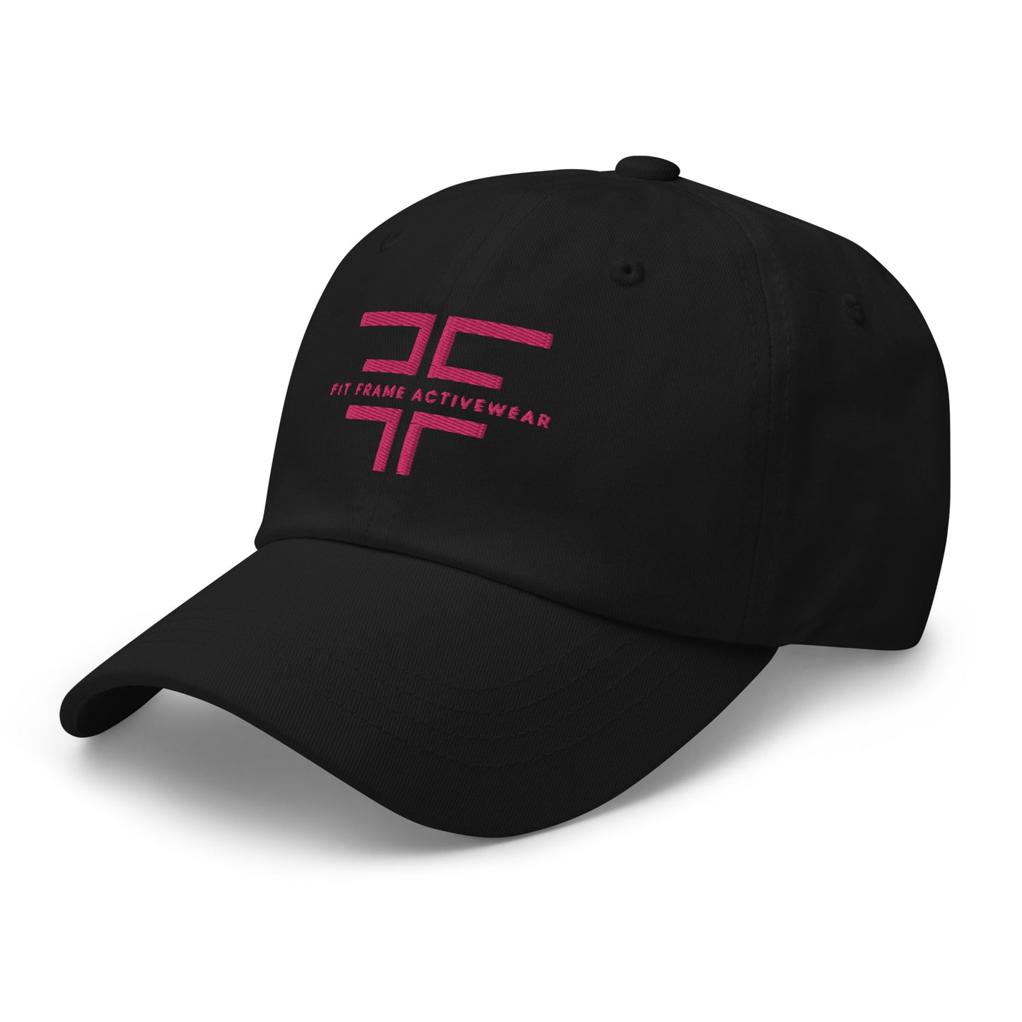 Pink Logo Dad hat