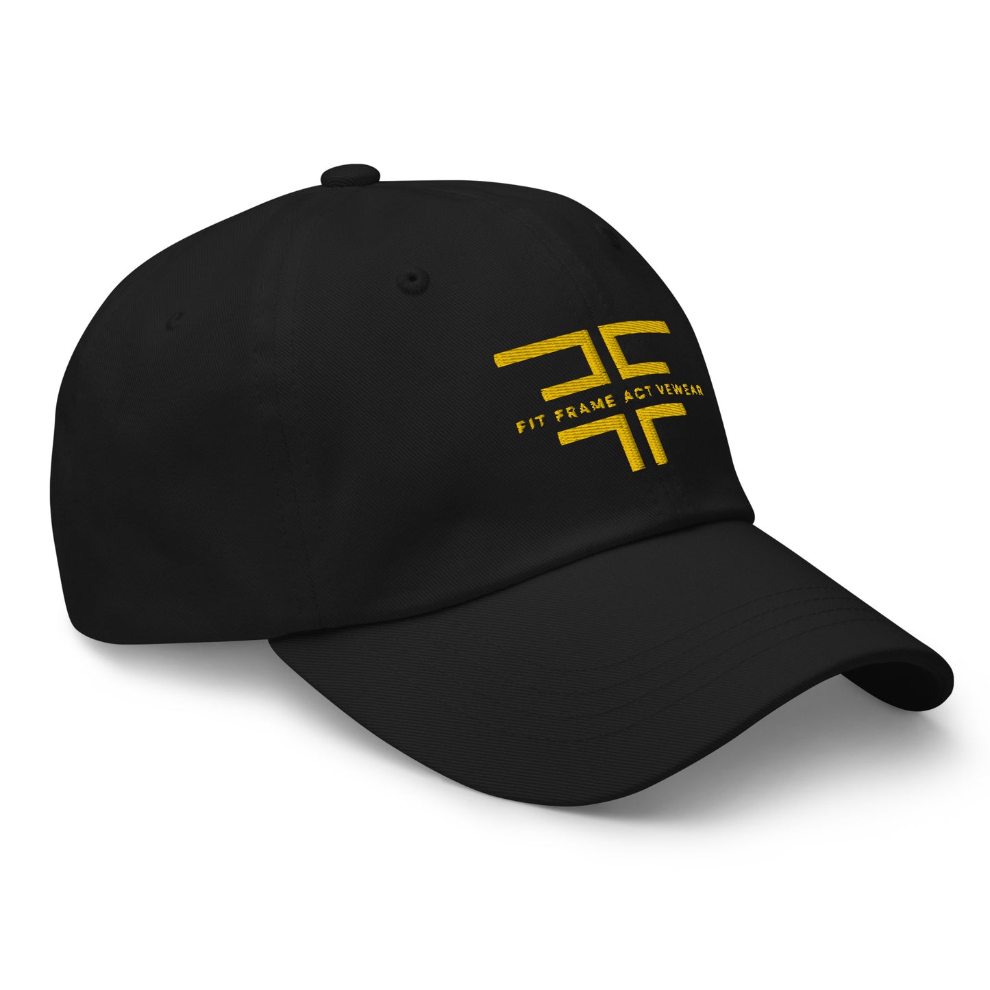 Gold Logo Dad hat