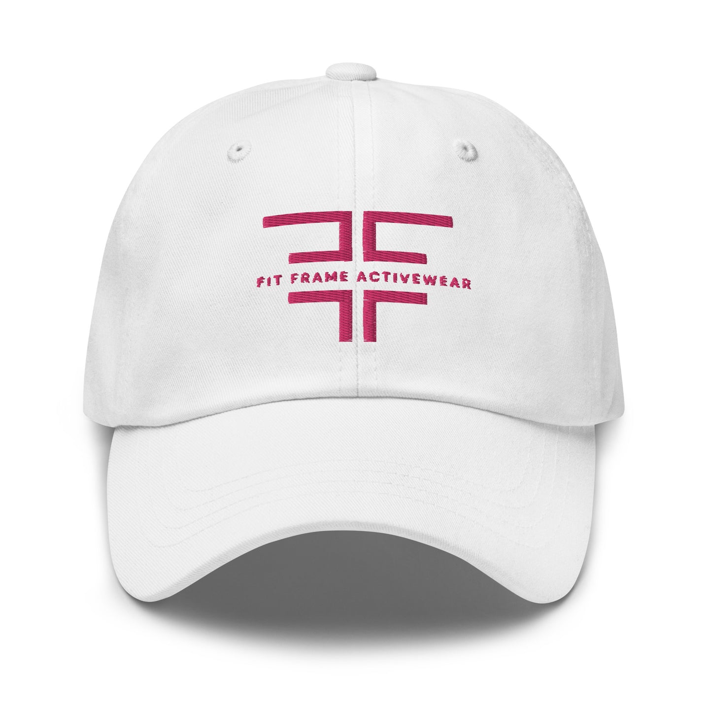 Pink Logo Dad hat