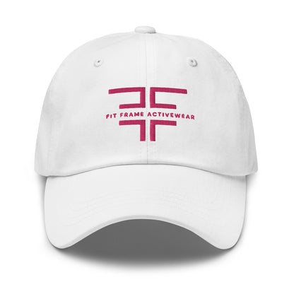 Pink Logo Dad hat