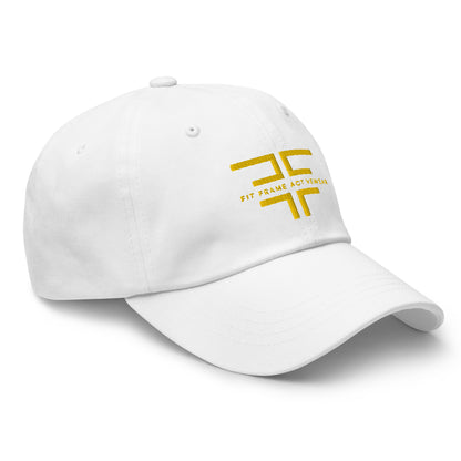 Gold Logo Dad hat