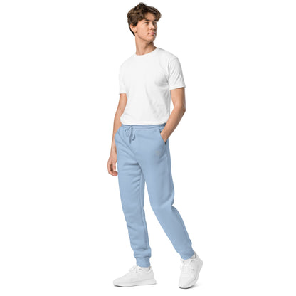 Light Blue Men Sweatpants