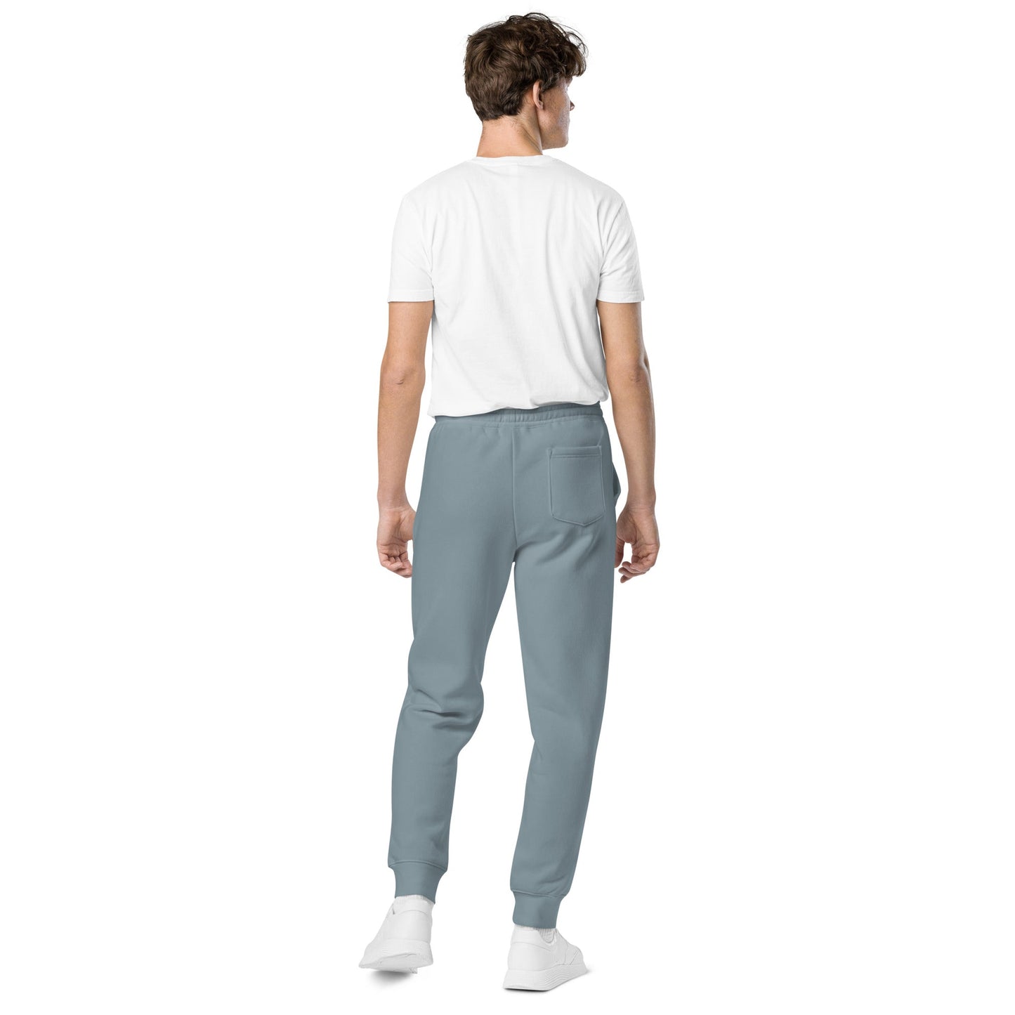 Light Blue Men Sweatpants