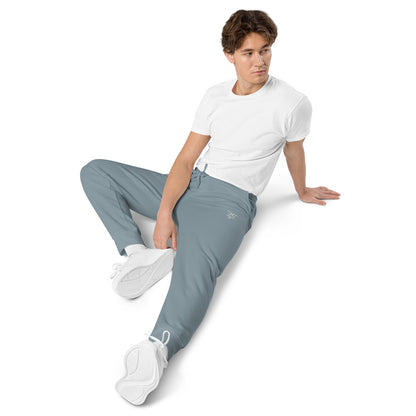 Light Blue Men Sweatpants